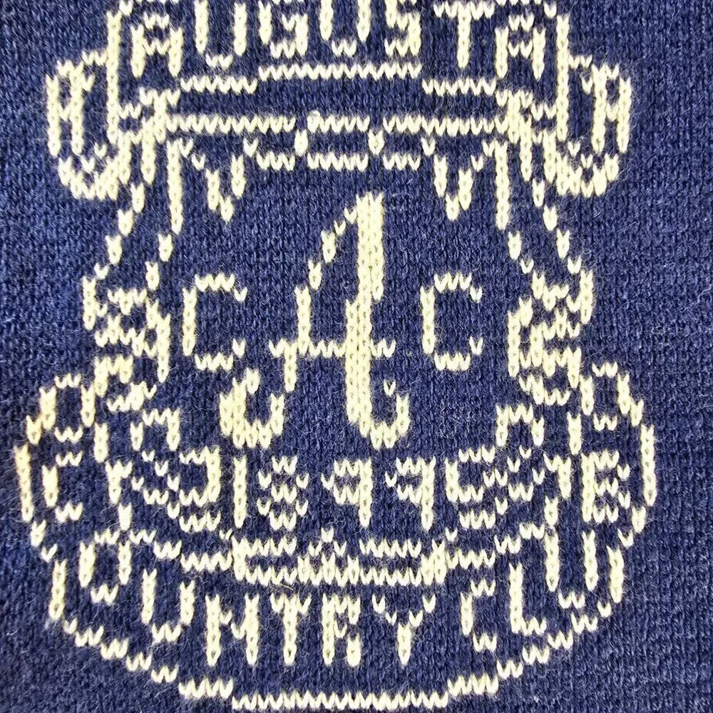 Vintage Augusta Country Club Drawstring Bag Michael Reynolds PGA Professional